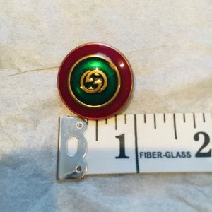 Authentic Gucci brass button